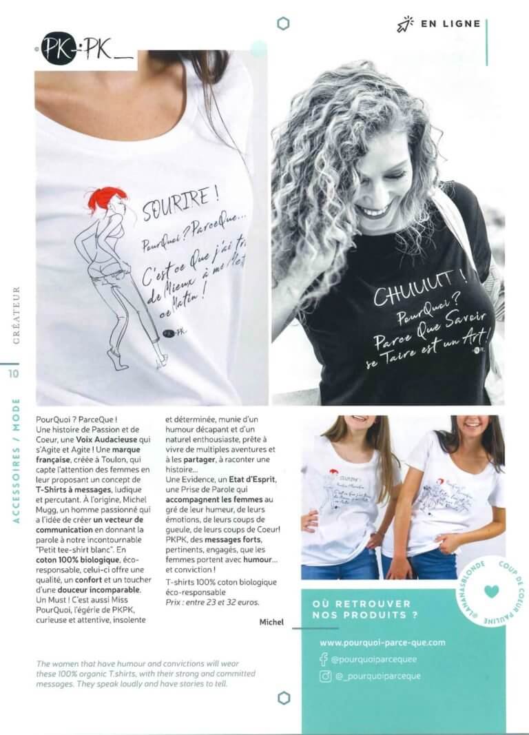 Article de Presse New Egg POURQUOI ? PARCEQUE !