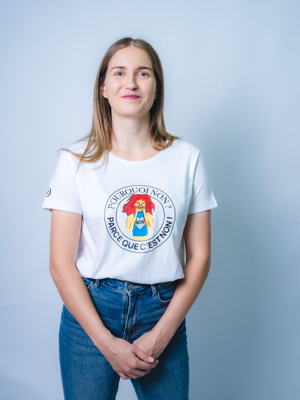 T-shirt col rond <br>"Pourquoi NON ? Parce que c'est NON !"